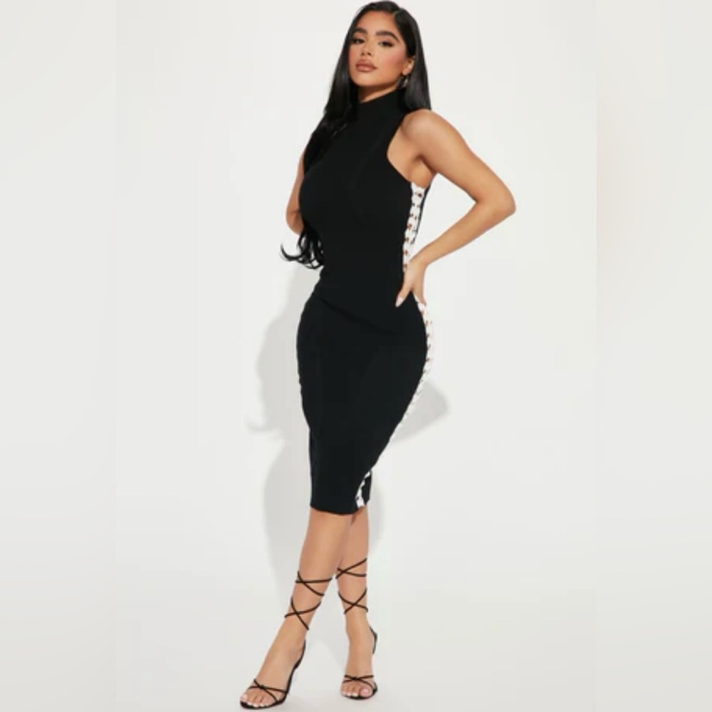 Fashion Nova Sweater Midi Dress